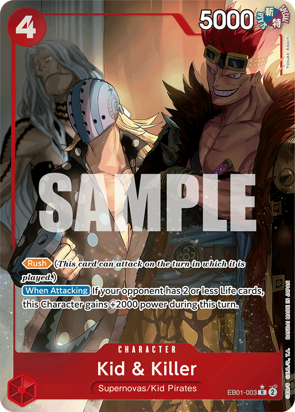 Kid &amp; Killer (EB01-003_p1) — Alt Art