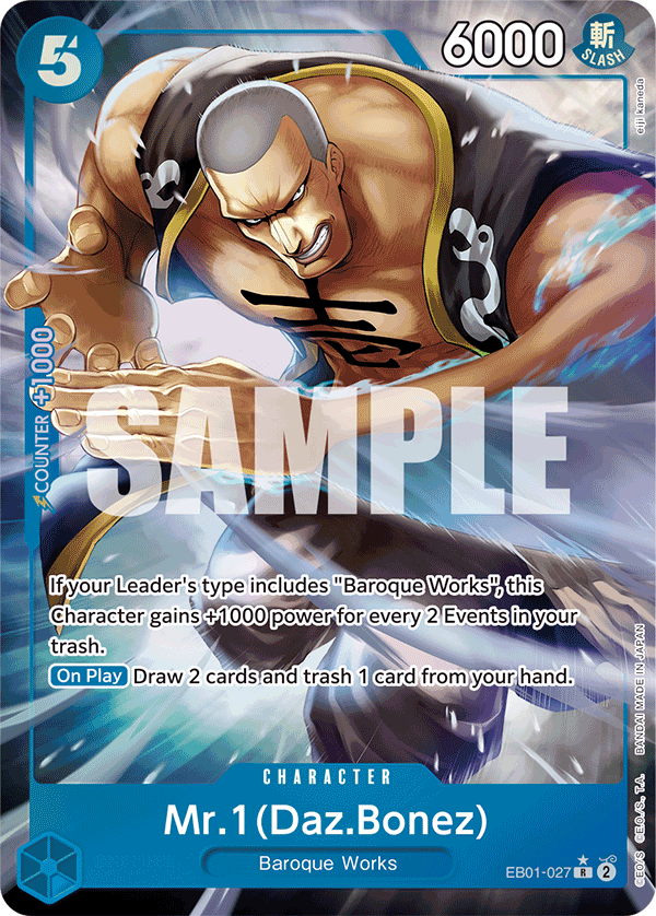 Mr.1(Daz.Bonez) (EB01-027_p1) — Alt Art