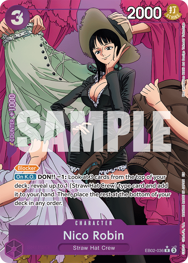 Nico Robin (EB02-036_p1) — Alt Art