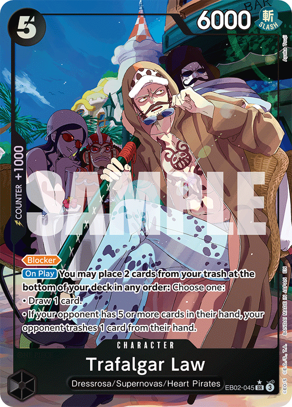 Trafalgar Law (EB02-045_p1) — Alt Art