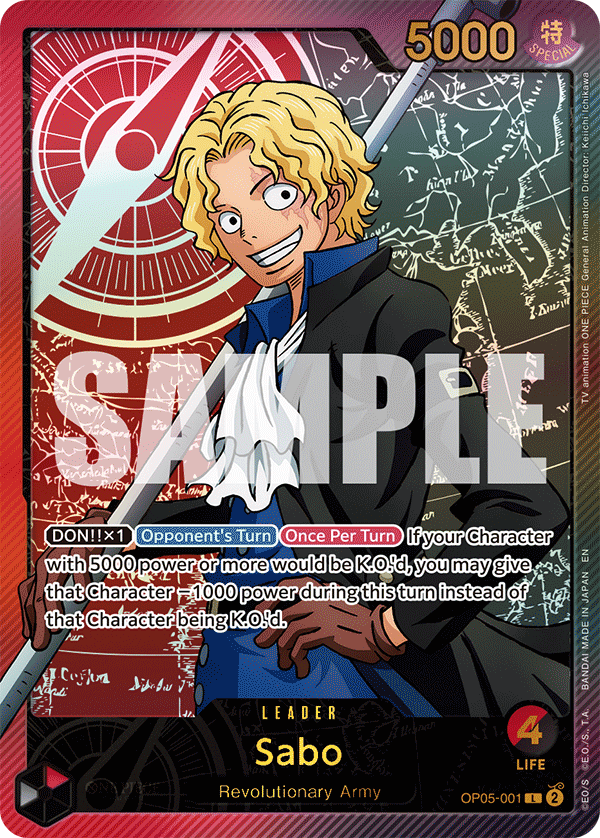 Sabo (EB-02 OP05-001_p2) — Alt Art