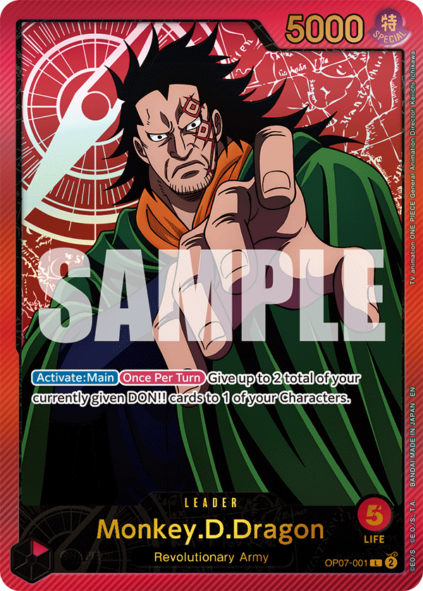 Monkey.D.Dragon (EB-02 OP07-001_p2) — Alt Art