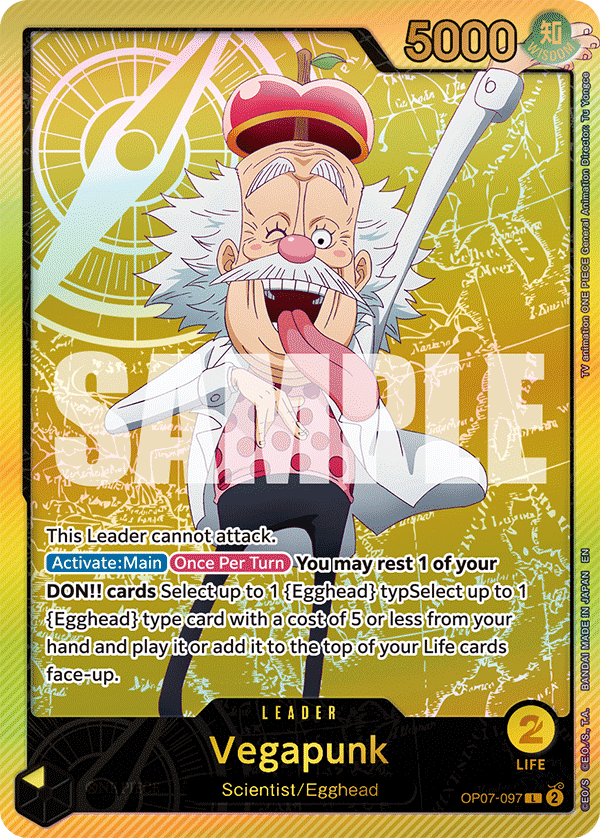 Vegapunk (EB-02 OP07-097_p2) — Alt Art