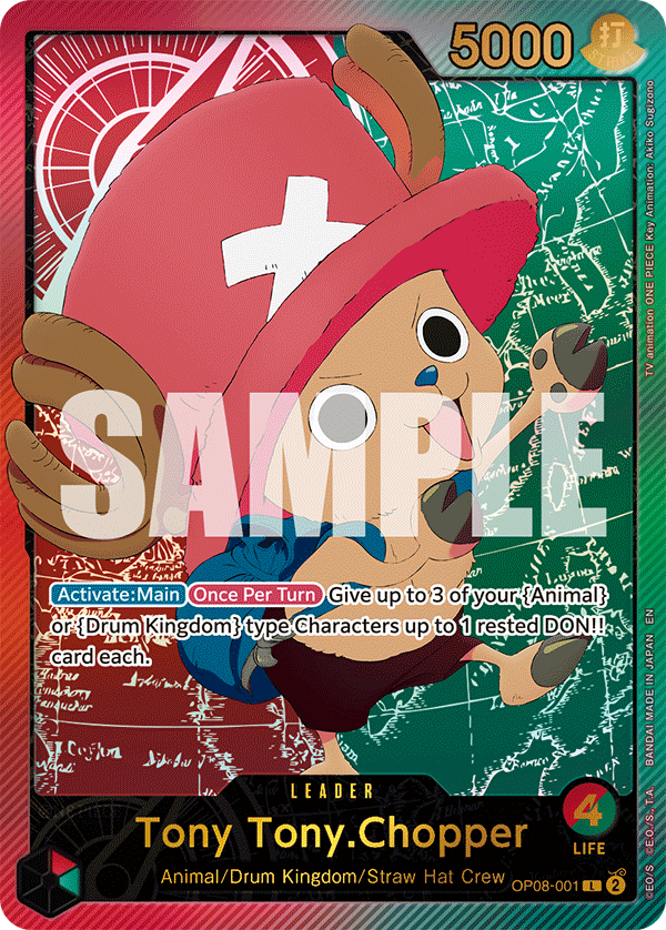 Tony Tony.Chopper (EB-02 OP08-001_p2) — Alt Art