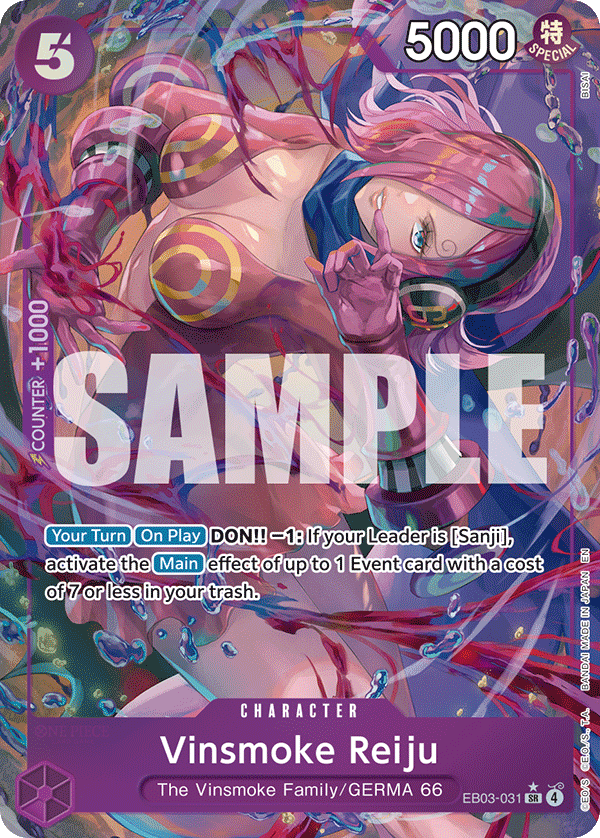 Vinsmoke Reiju (EB03-031_p1) — Alt Art
