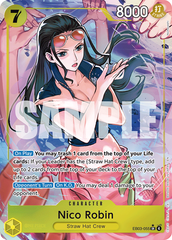 Nico Robin (EB03-055_p1) — Alt Art