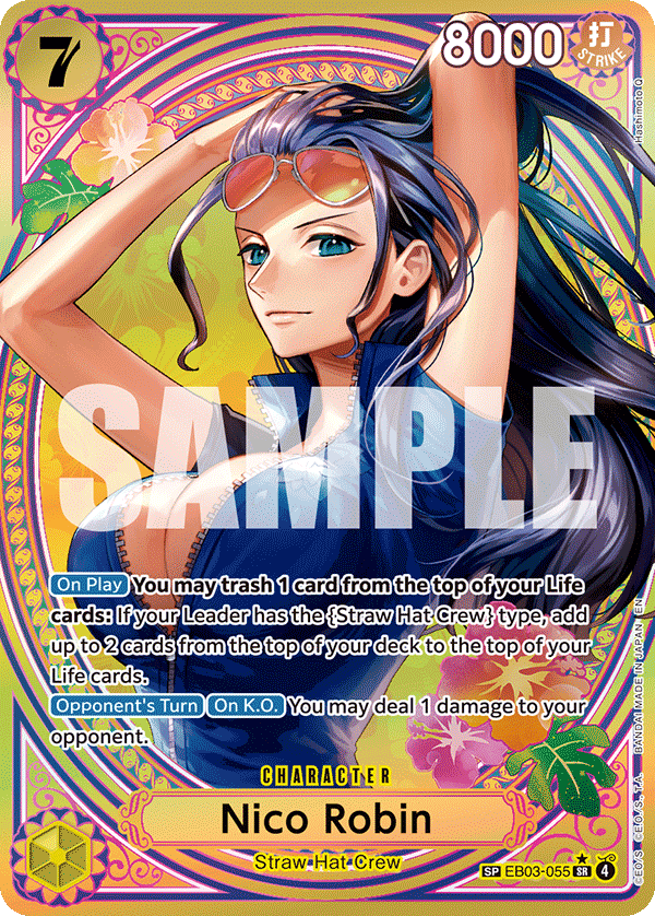 Nico Robin (EB03-055_p2) — Alt Art