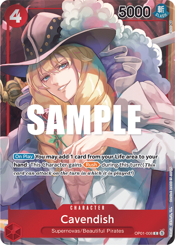 Cavendish (OP01-008_p1) — Alt Art
