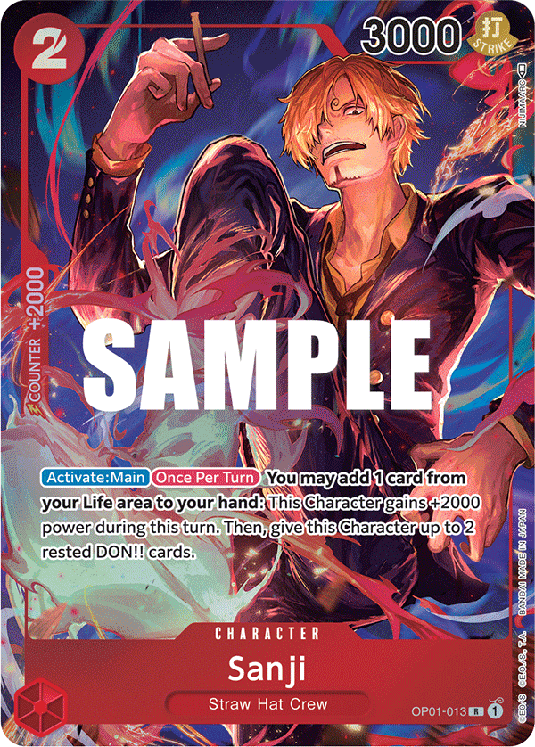 Sanji (OP01-013_p1) — Alt Art