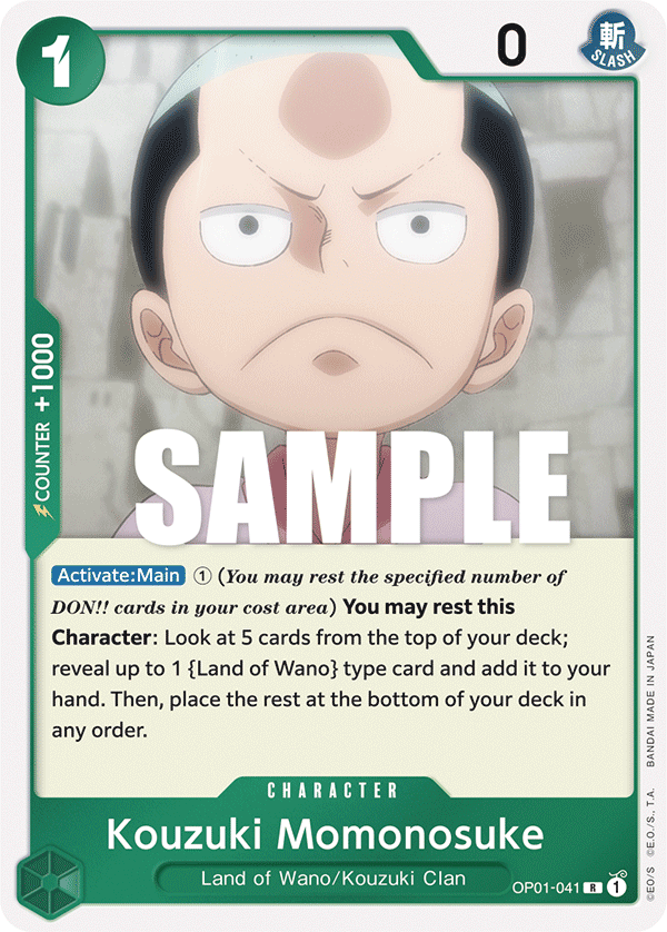 Kouzuki Momonosuke (OP01-041)