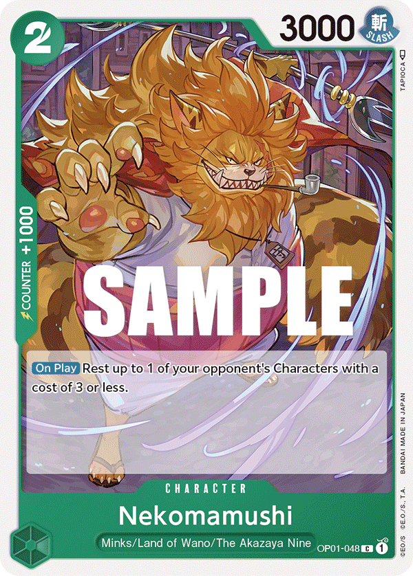 Nekomamushi (OP01-048)