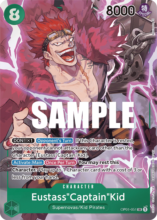 Eustass"Captain"Kid (OP01-051_p1) — Alt Art