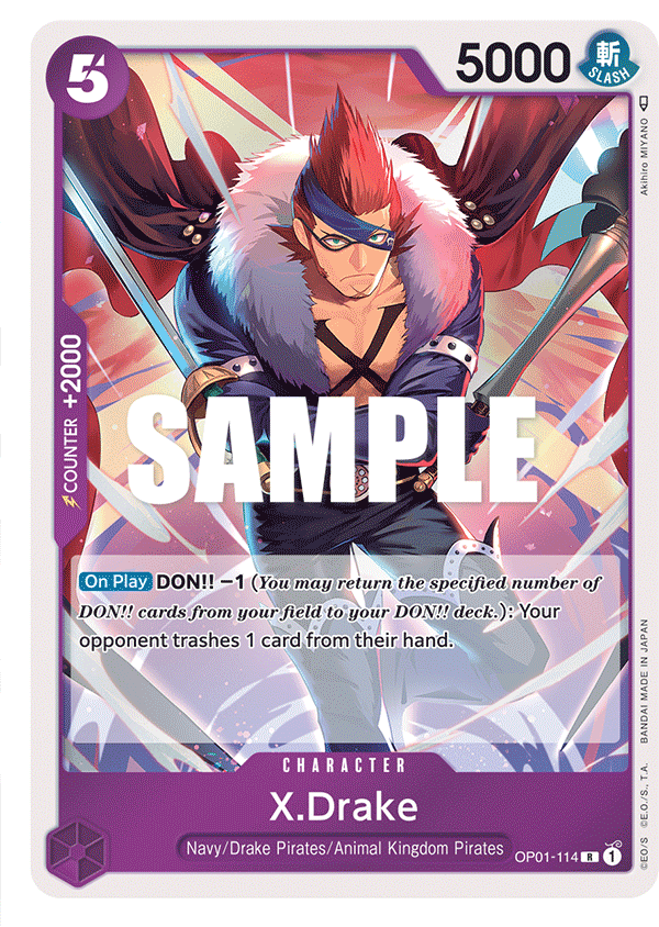 X.Drake (OP01-114)