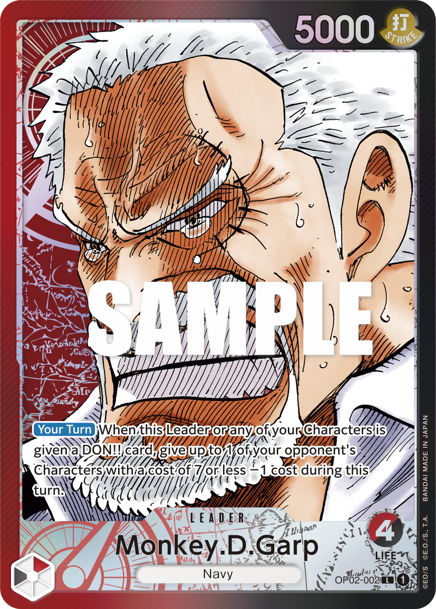 Monkey.D.Garp (OP02-002_p1) — Alt Art