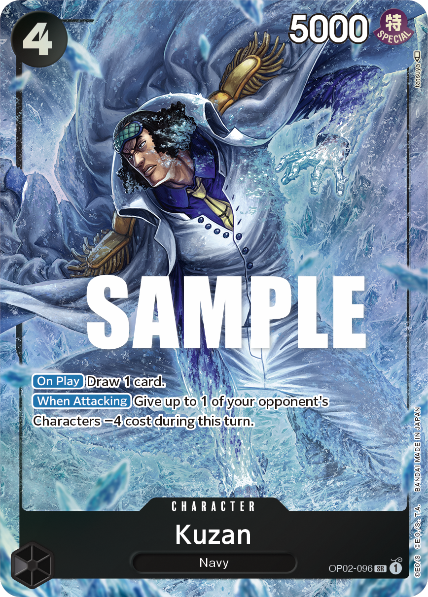 Kuzan (OP02-096_p1) — Alt Art