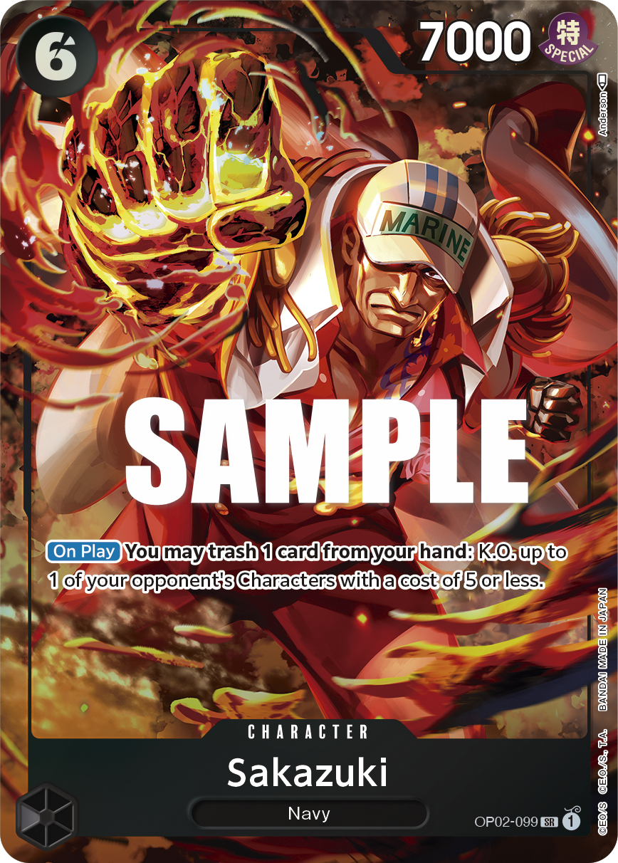 Sakazuki (OP02-099_p1) — Alt Art