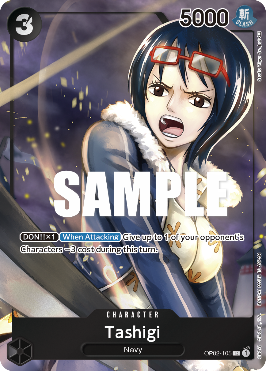 Tashigi (OP02-105_p1) — Alt Art
