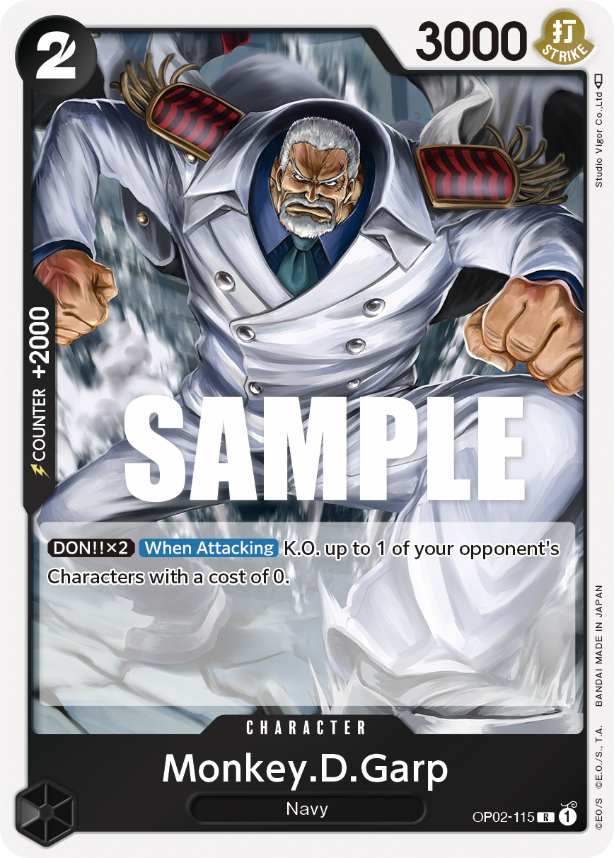 Monkey.D.Garp (OP02-115)