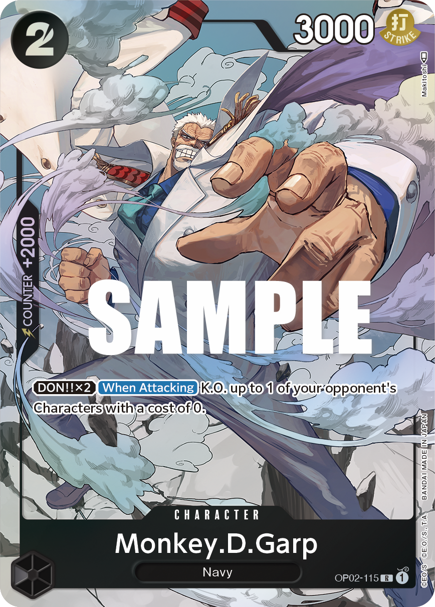 Monkey.D.Garp (OP02-115_p1) — Alt Art