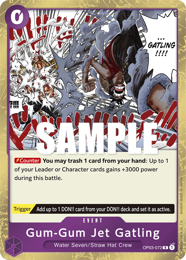 Gum-Gum Jet Gatling (OP03-072)