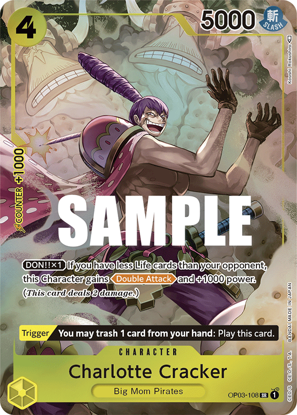 Charlotte Cracker (OP03-108_p1) — Alt Art