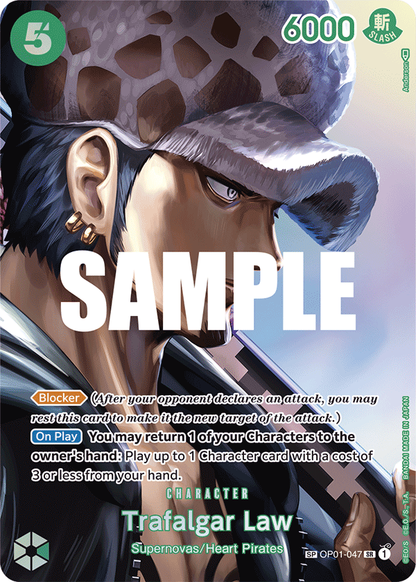 Trafalgar Law (OP-04 OP01-047_p2) — Alt Art