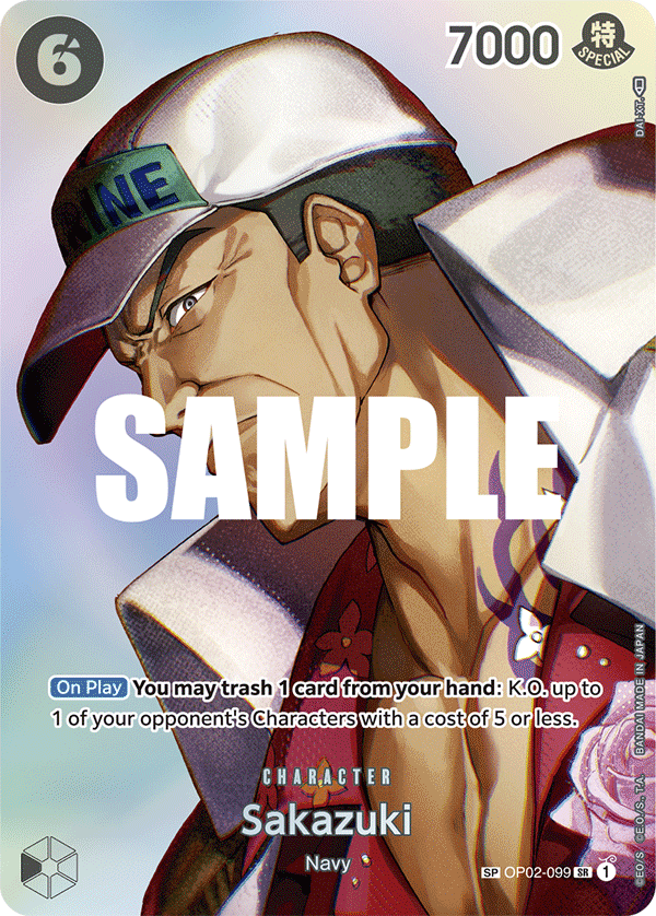 Sakazuki (OP-04 OP02-099_p2) — Alt Art