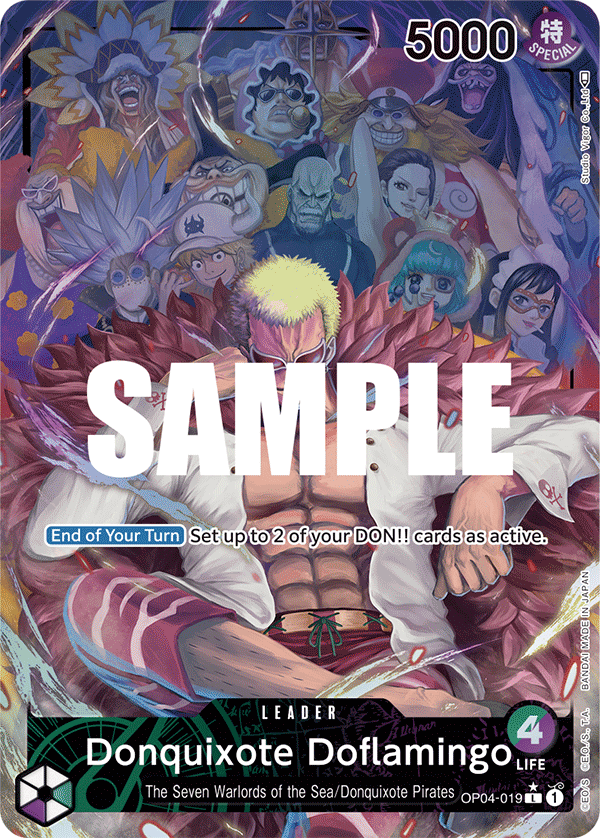Donquixote Doflamingo (OP04-019_p1) — Alt Art