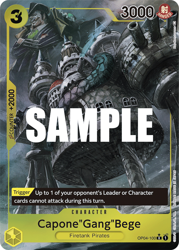 Capone"Gang"Bege (OP04-100_p1) — Alt Art