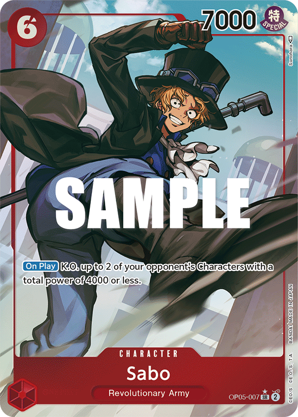 Sabo (OP05-007_p1) — Alt Art