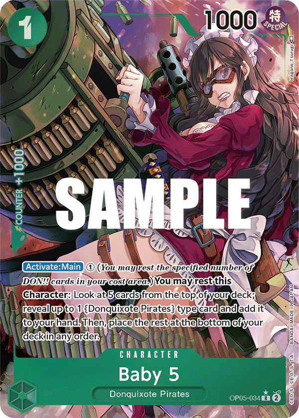 Baby 5 (OP05-034_p1) — Alt Art