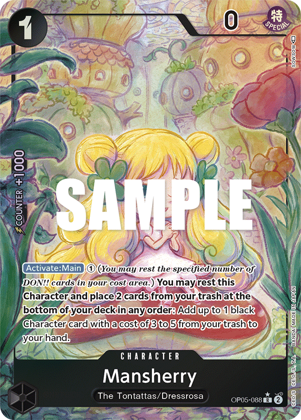 Mansherry (OP05-088_p1) — Alt Art