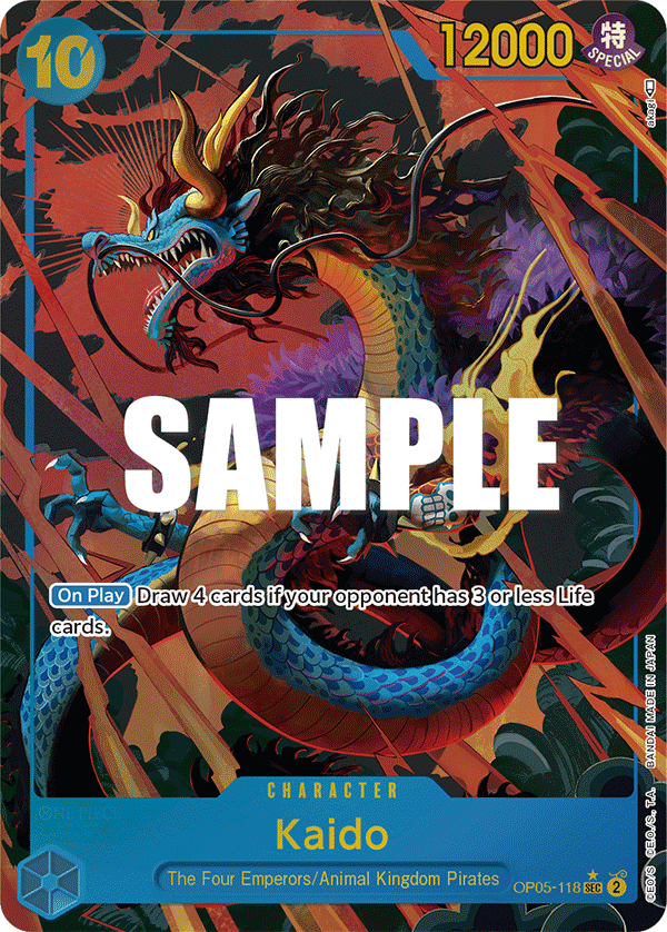 Kaido (OP05-118_p1) — Alt Art