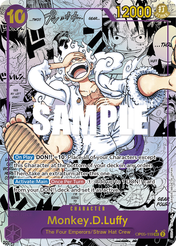 Monkey.D.Luffy (OP05-119_p2) — Alt Art
