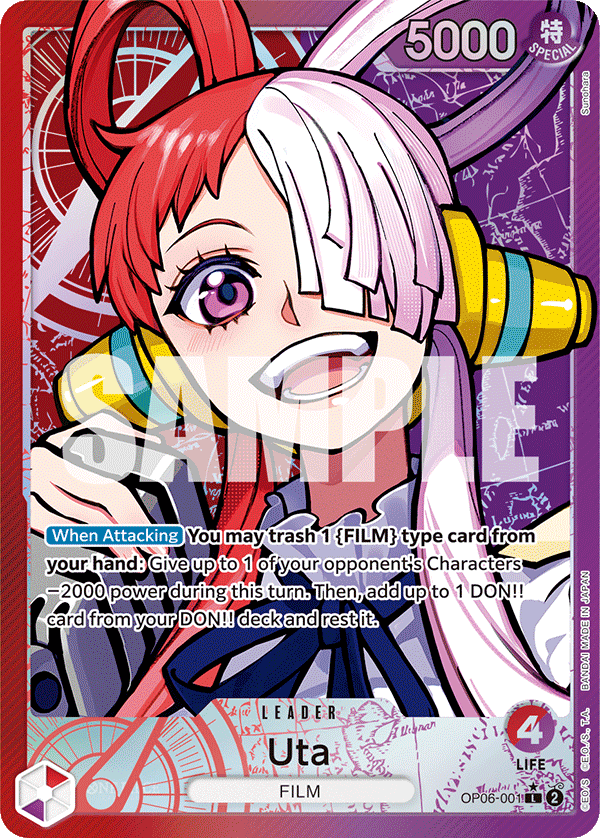 Uta (OP06-001_p1) — Alt Art