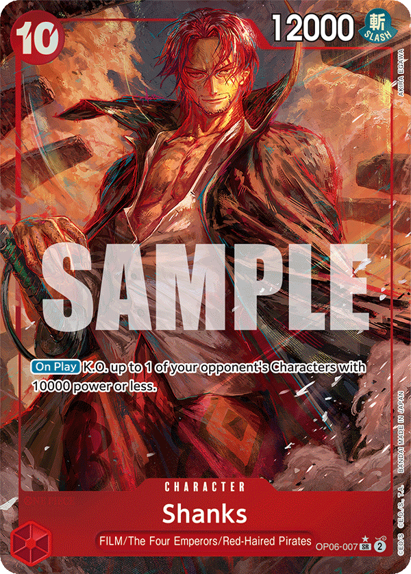 Shanks (OP06-007_p1) — Alt Art