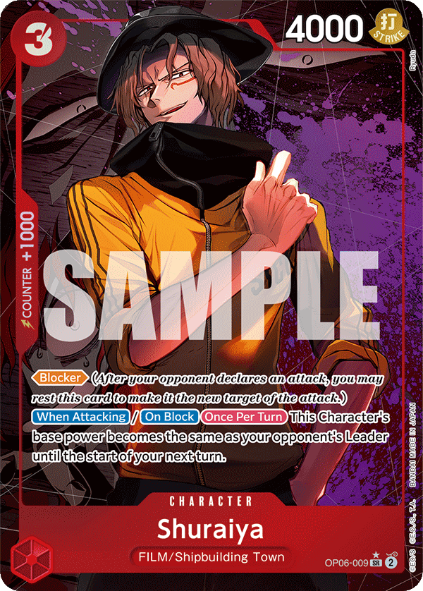 Shuraiya (OP06-009_p1) — Alt Art