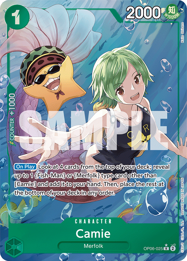 Camie (OP06-025_p1) — Alt Art