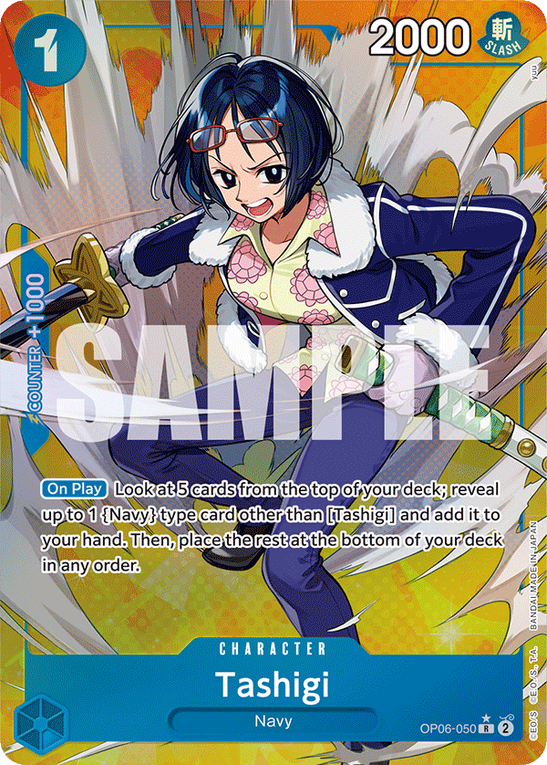 Tashigi (OP06-050_p1) — Alt Art