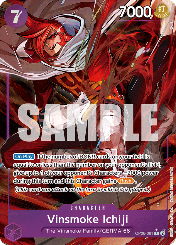 Vinsmoke Ichiji (OP06-061_p1) — Alt Art