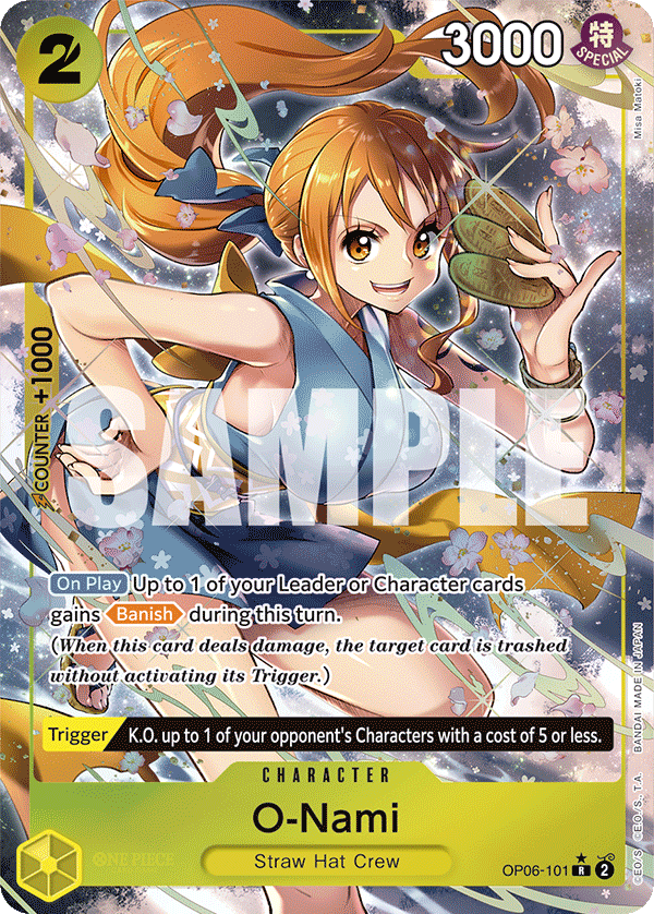 O-Nami (OP06-101_p1) — Alt Art