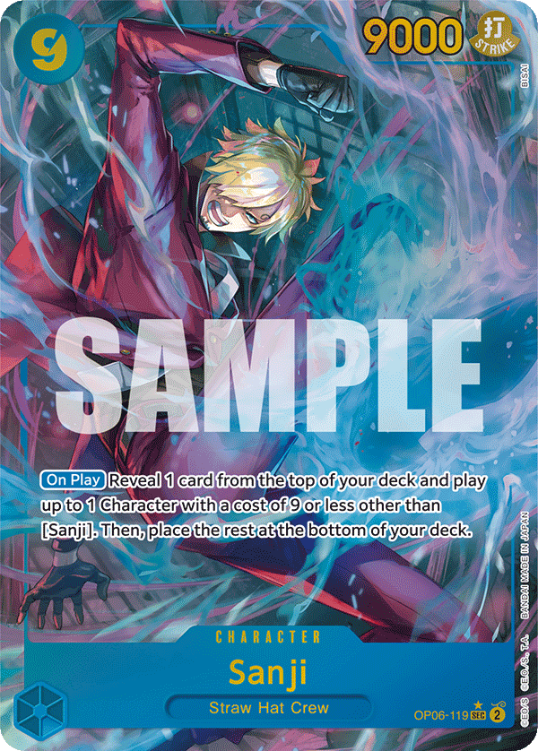 Sanji (OP06-119_p1) — Alt Art