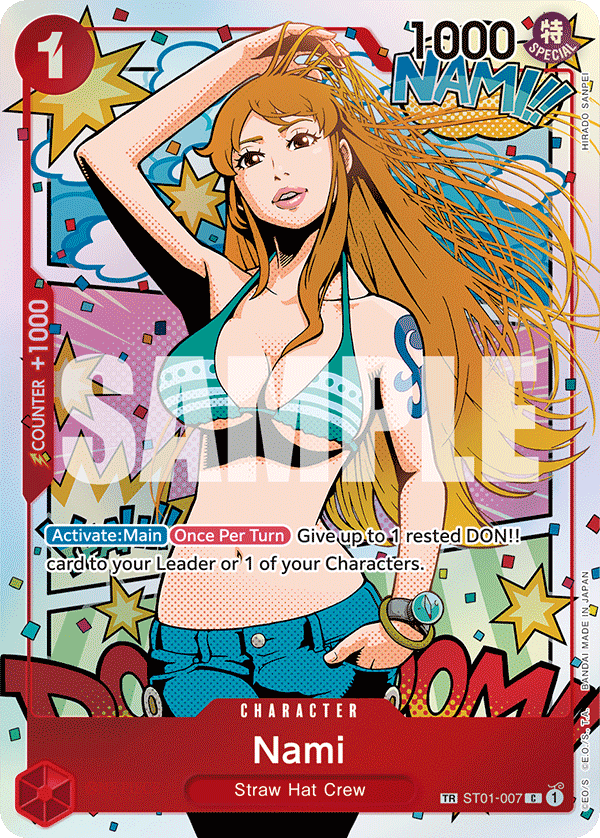 Nami (OP-06 ST01-007_p3) — Alt Art