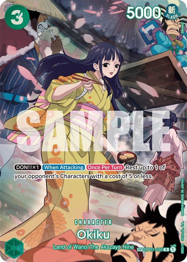 Okiku (OP-07 OP01-035_p2) — Alt Art