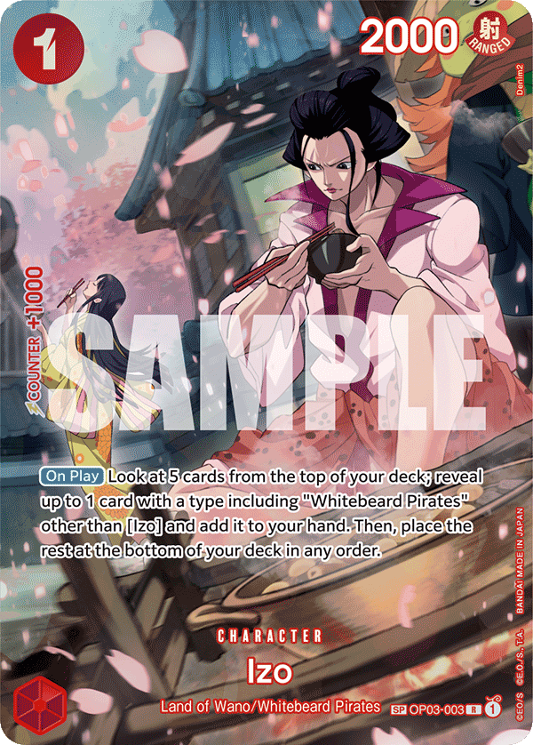 Izo (OP-07 OP03-003_p1) — Alt Art