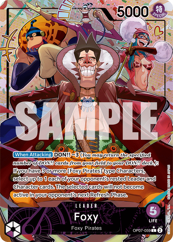 Foxy (OP07-059_p1) — Alt Art