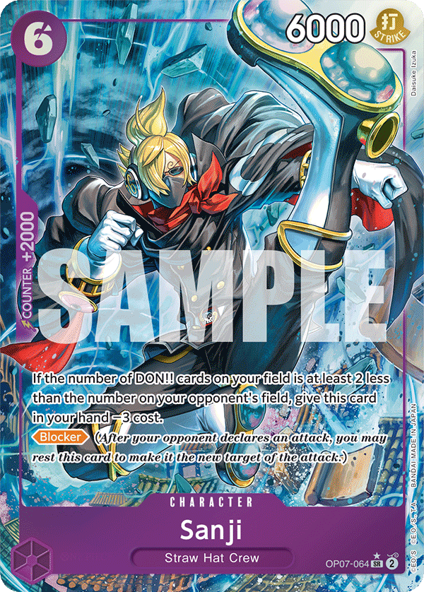 Sanji (OP07-064_p1) — Alt Art