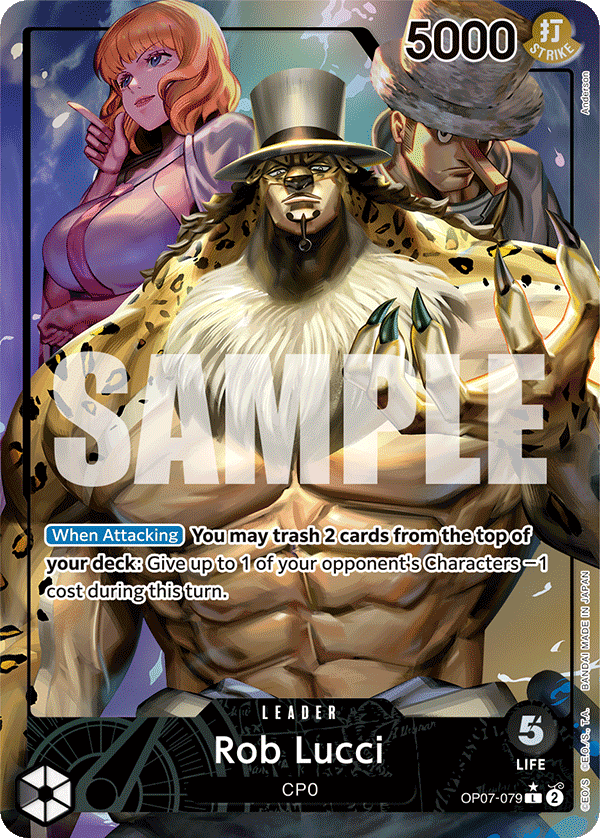Rob Lucci (OP07-079_p1) — Alt Art