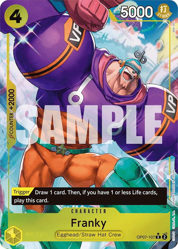 Franky (OP07-107_p1) — Alt Art