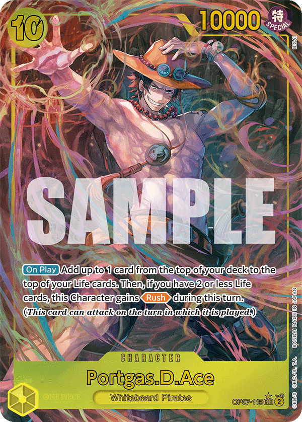 Portgas.D.Ace (OP07-119_p1) — Alt Art